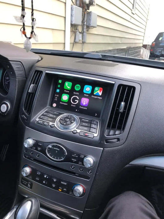 Installed Apple Carplay & Android Auto Module on an Infiniti Q70