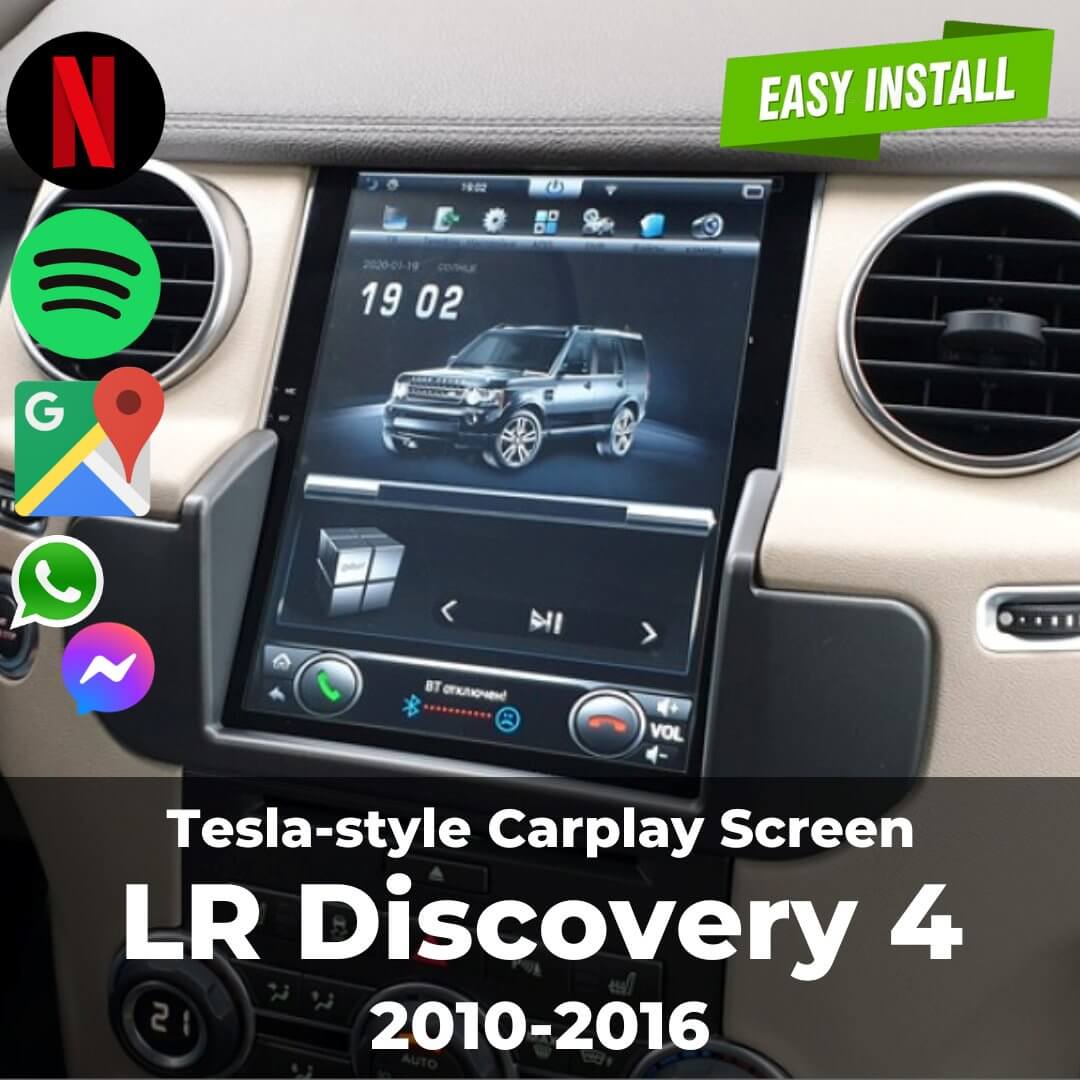 Land Rover Discovery 4 Tesla-style Screen