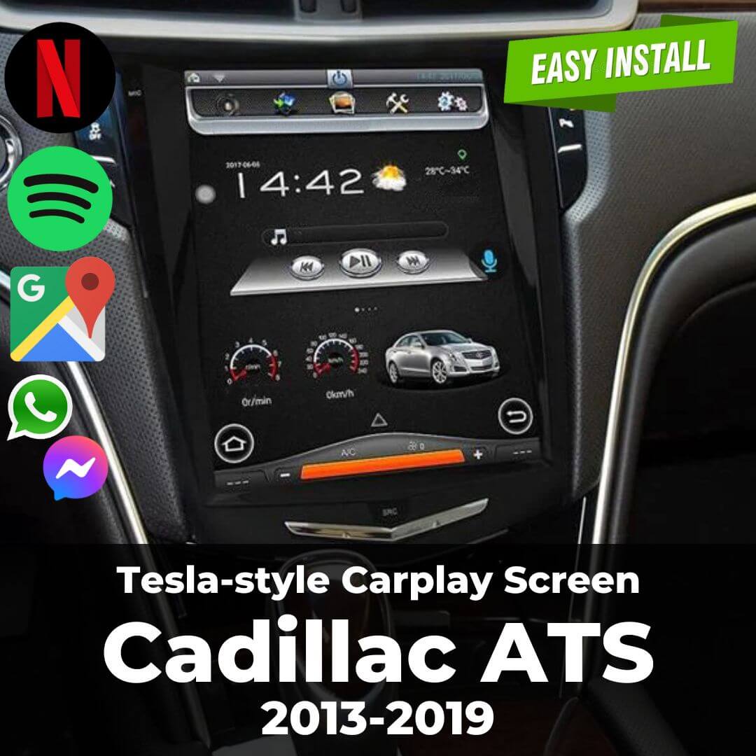 Cadillac ATS Tesla-style Screen