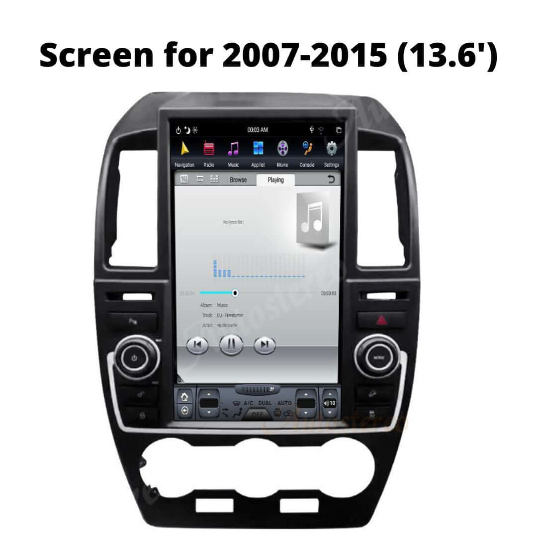 Land Rover Freelander Rear Screen Land Rover Freelander 2007-2015 | Tesla-style CarPlay Screen