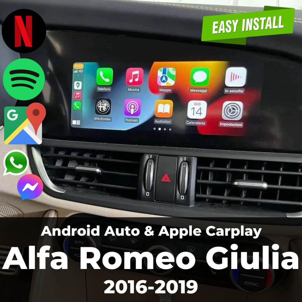 Autoradio GPS tactile Bluetooth Android & Apple Carplay Alfa Romeo