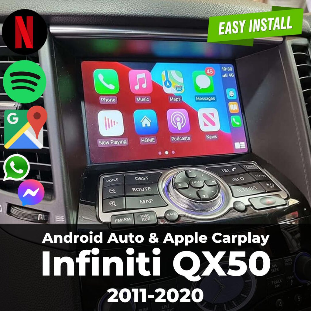 Infiniti QX50 Apple CarPlay & Android Auto Module 2011-2020