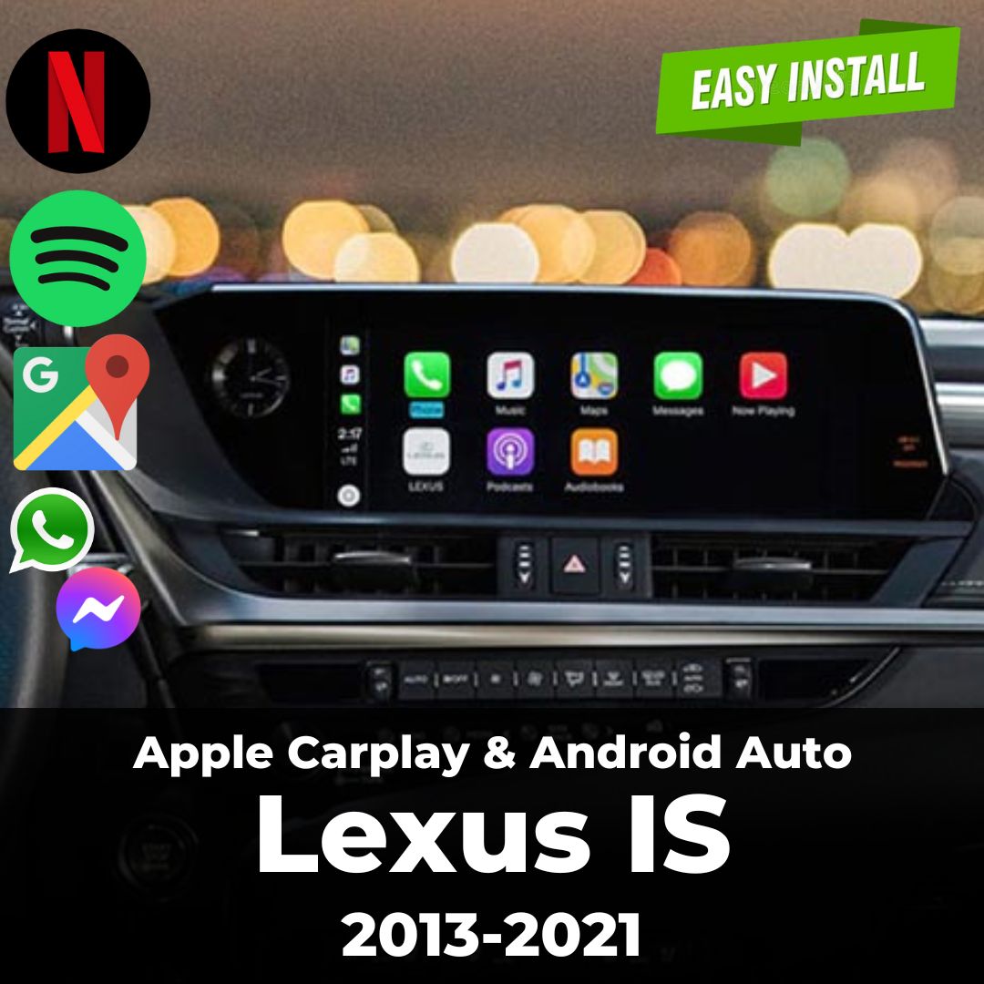 Apple Carplay & Android Auto Module for Lexus IS