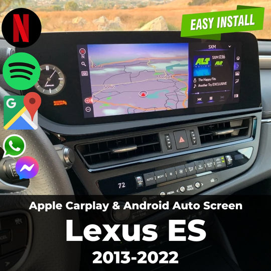 Lexus ES Apple Carplay & Android Auto Screen 