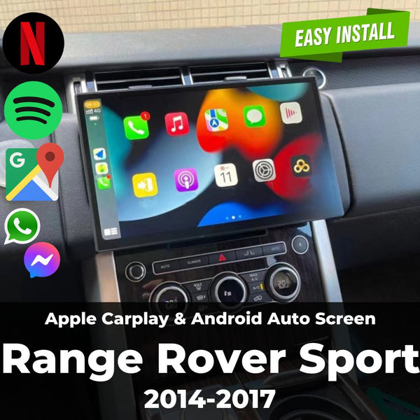 Range Rover Sport 2014-2017  Apple Carplay & Android Auto Screen