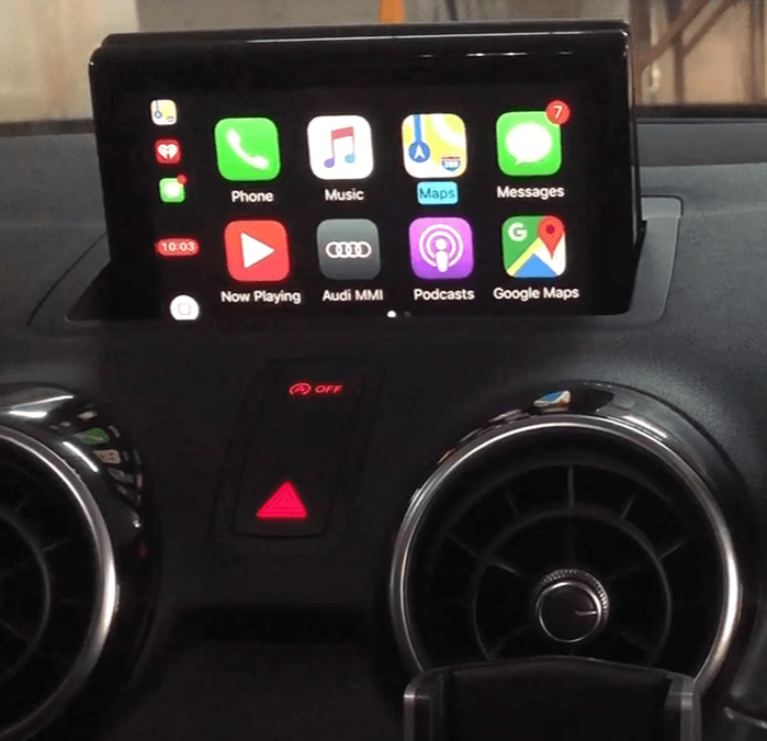 Installed Apple Carplay & Android Auto Module on an Audi A1