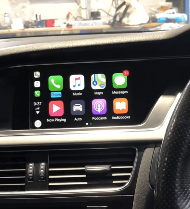 Installed Apple Carplay & Android Auto Module on an Audi A5