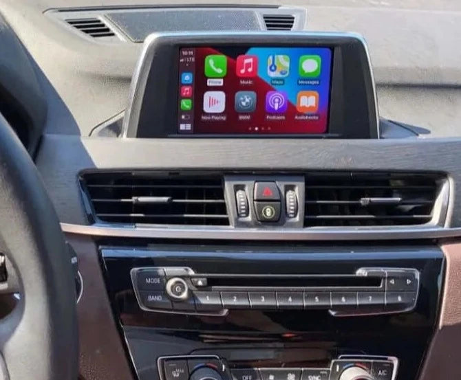 Installed Apple Carplay & Android Auto Module on an BMW X1