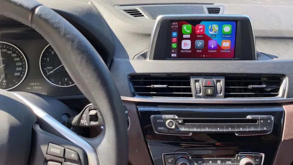 Installed Apple Carplay & Android Auto Module on an BMW X5