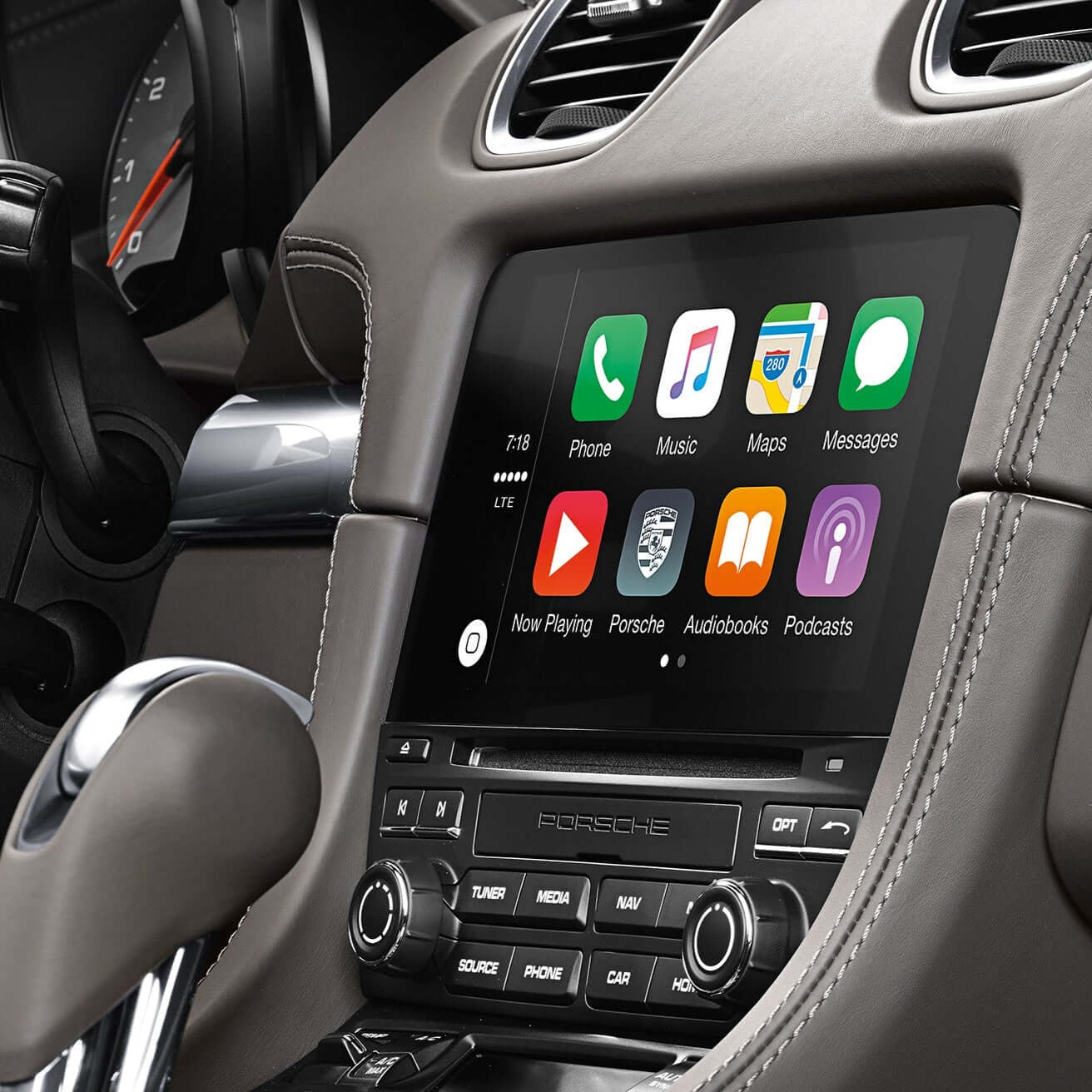 Installed Apple Carplay & Android Auto Module on an Porsche Boxster