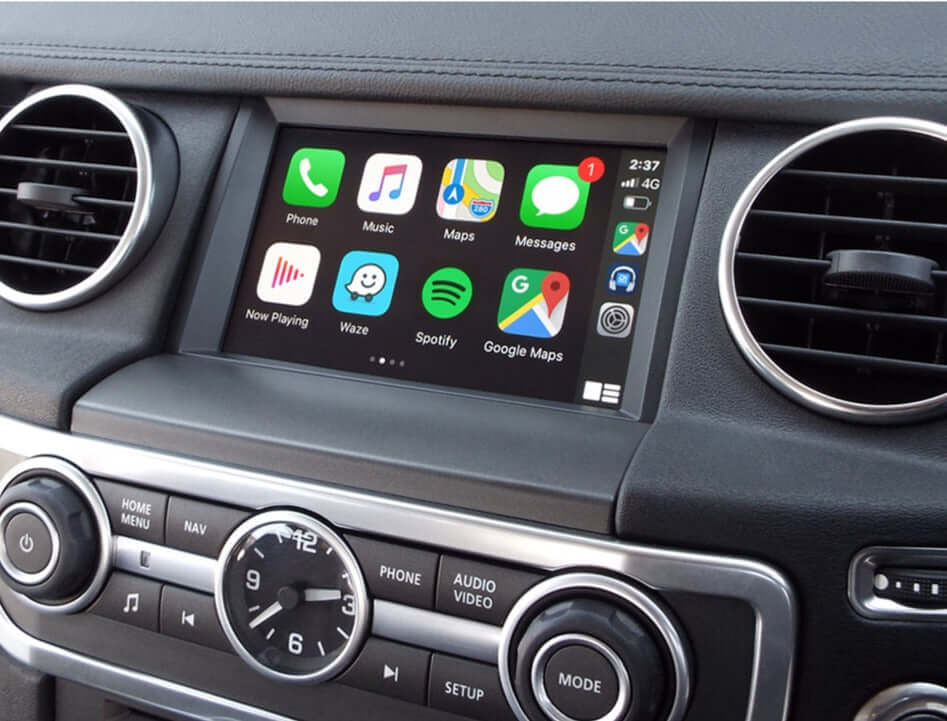 Installed Apple Carplay & Android Auto Module on an Land Rover Discovery 5