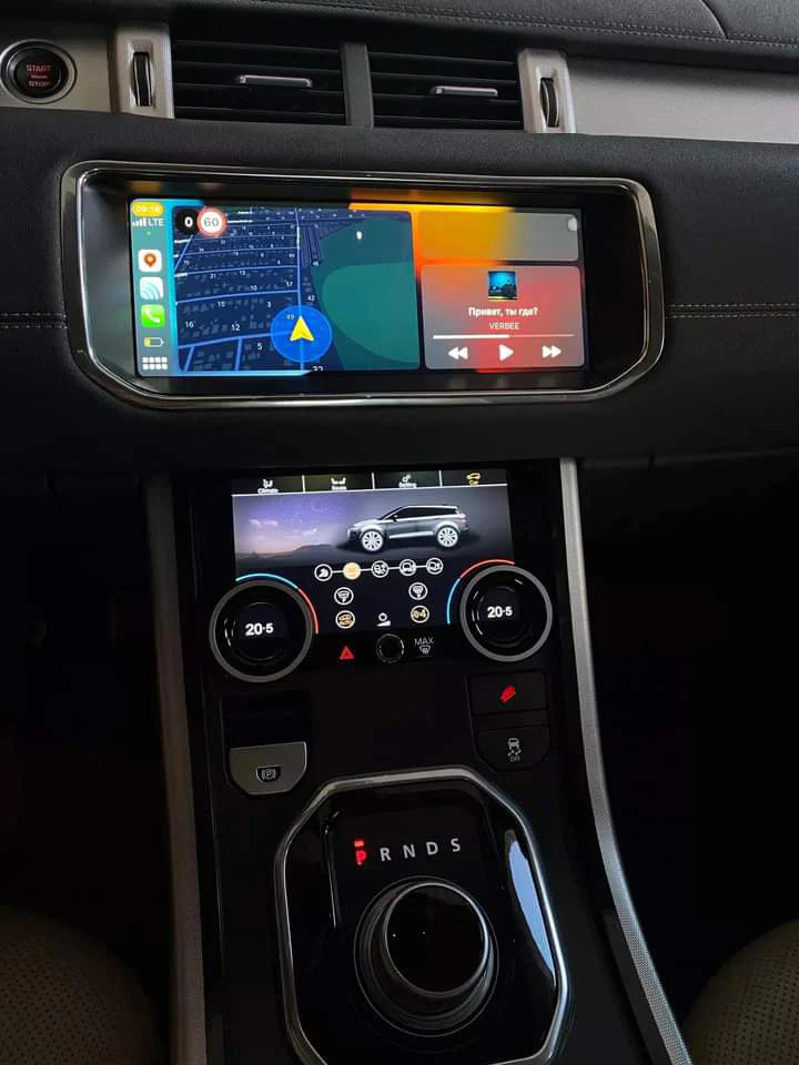 Installed Apple Carplay & Android Auto Screen on an Range Rover Evo
