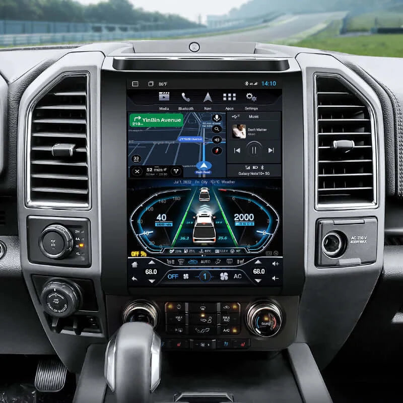 Tesla Style CarPlay Screens For Ford Merge Screens tesla-style-carplay-screens-for-ford-merge-screens