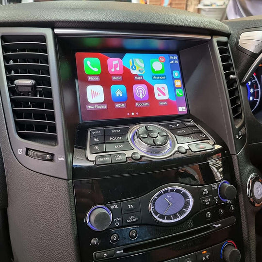 Installed Apple Carplay & Android Auto Module on an Infiniti Q70