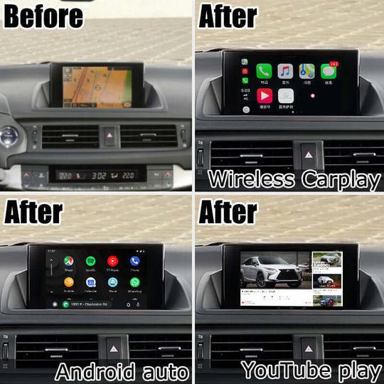 Installed Apple Carplay & Android Auto Module on an Lexus CT