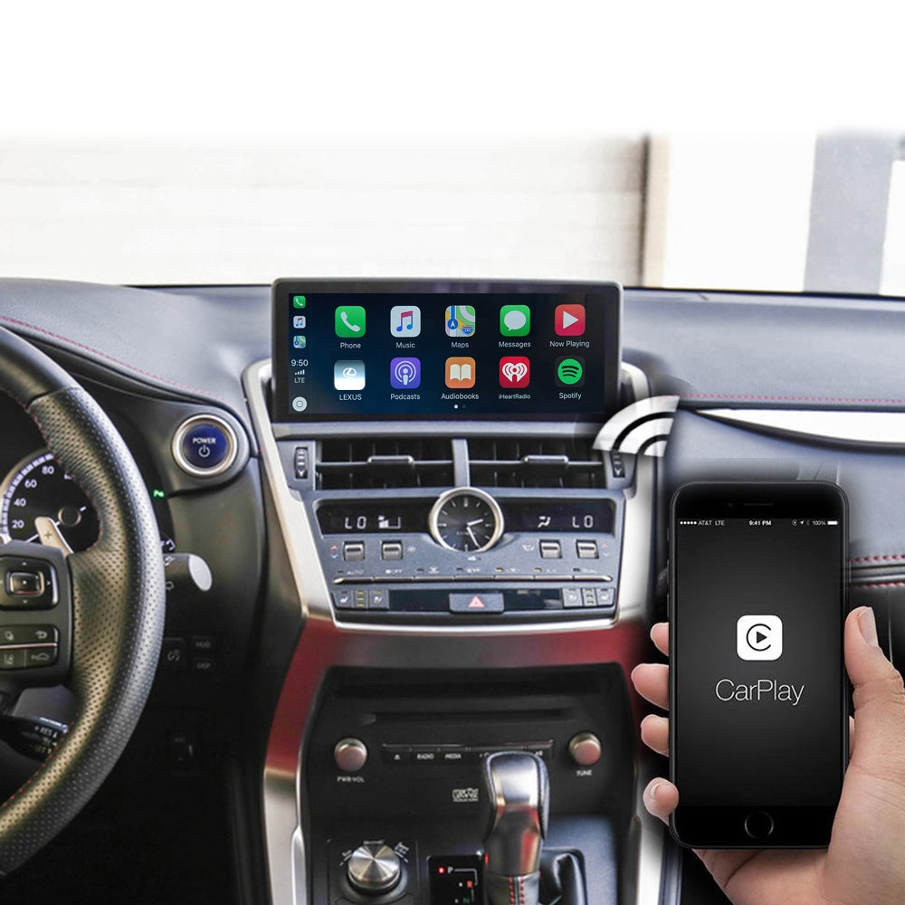 Installed Apple Carplay & Android Auto Screen on an Lexus NX