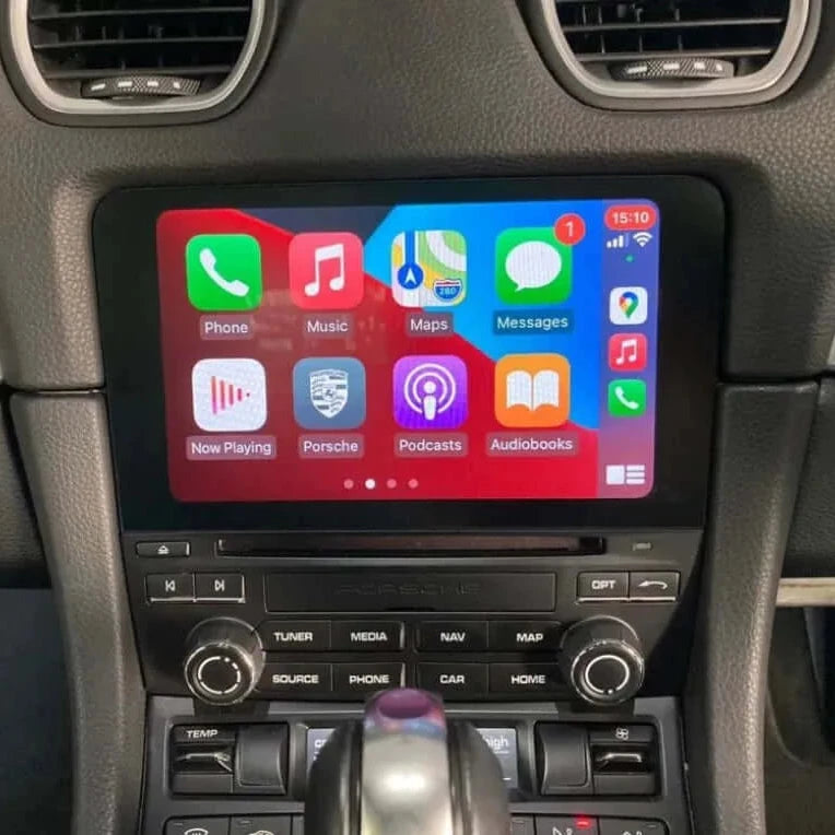 Installed Apple Carplay & Android Auto Module on an Porsche Cayman