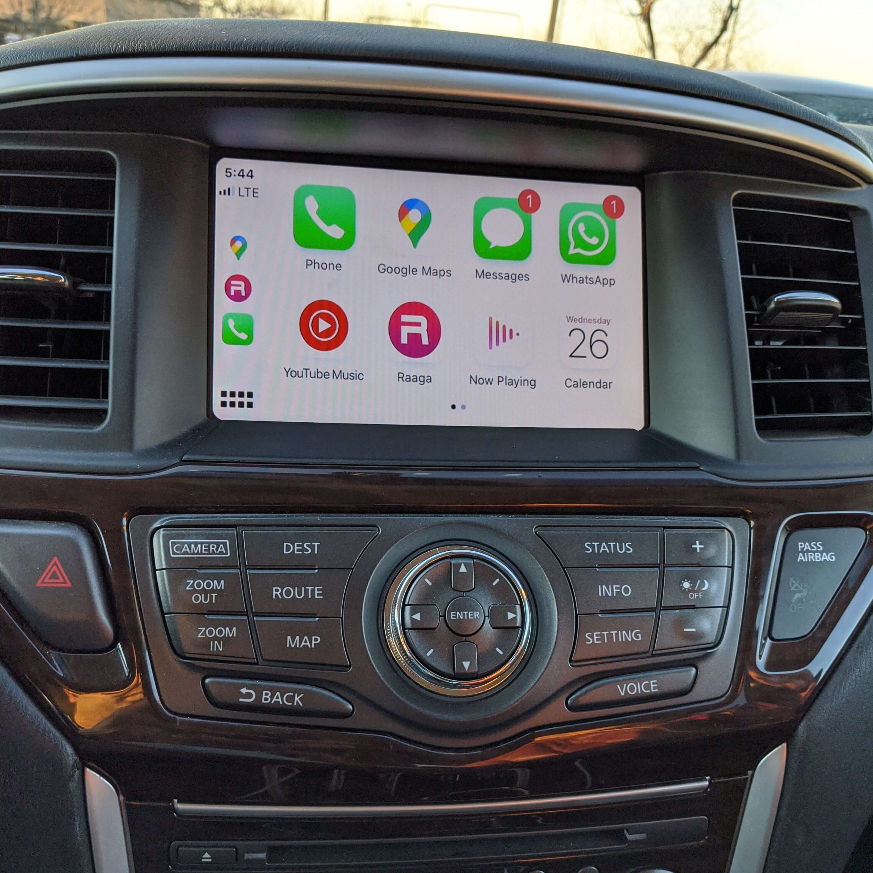 Installed Apple Carplay & Android Auto Module on an Nissan Pathfinder