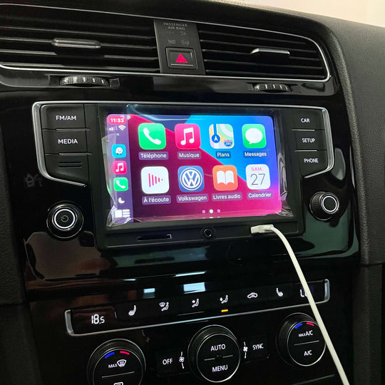 Installed Apple Carplay & Android Auto Module on an Volkswagen Golf