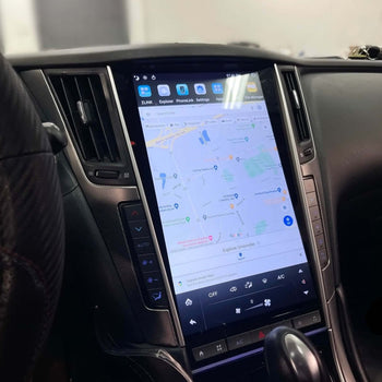 Touch Screen Tesla Infiniti Q50 Screen Upgrade