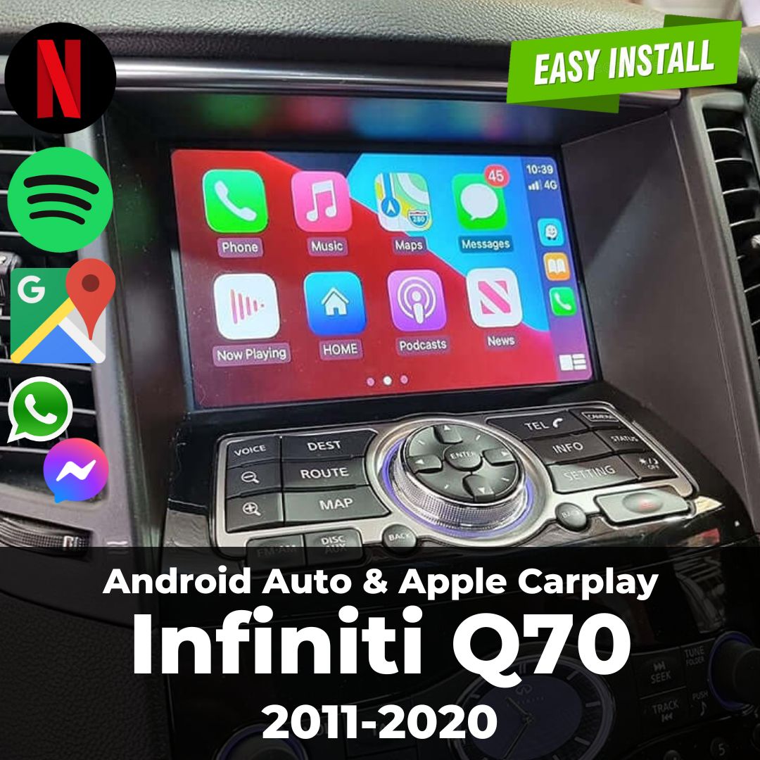 Infiniti Q70 Apple Carplay & Android Auto Module