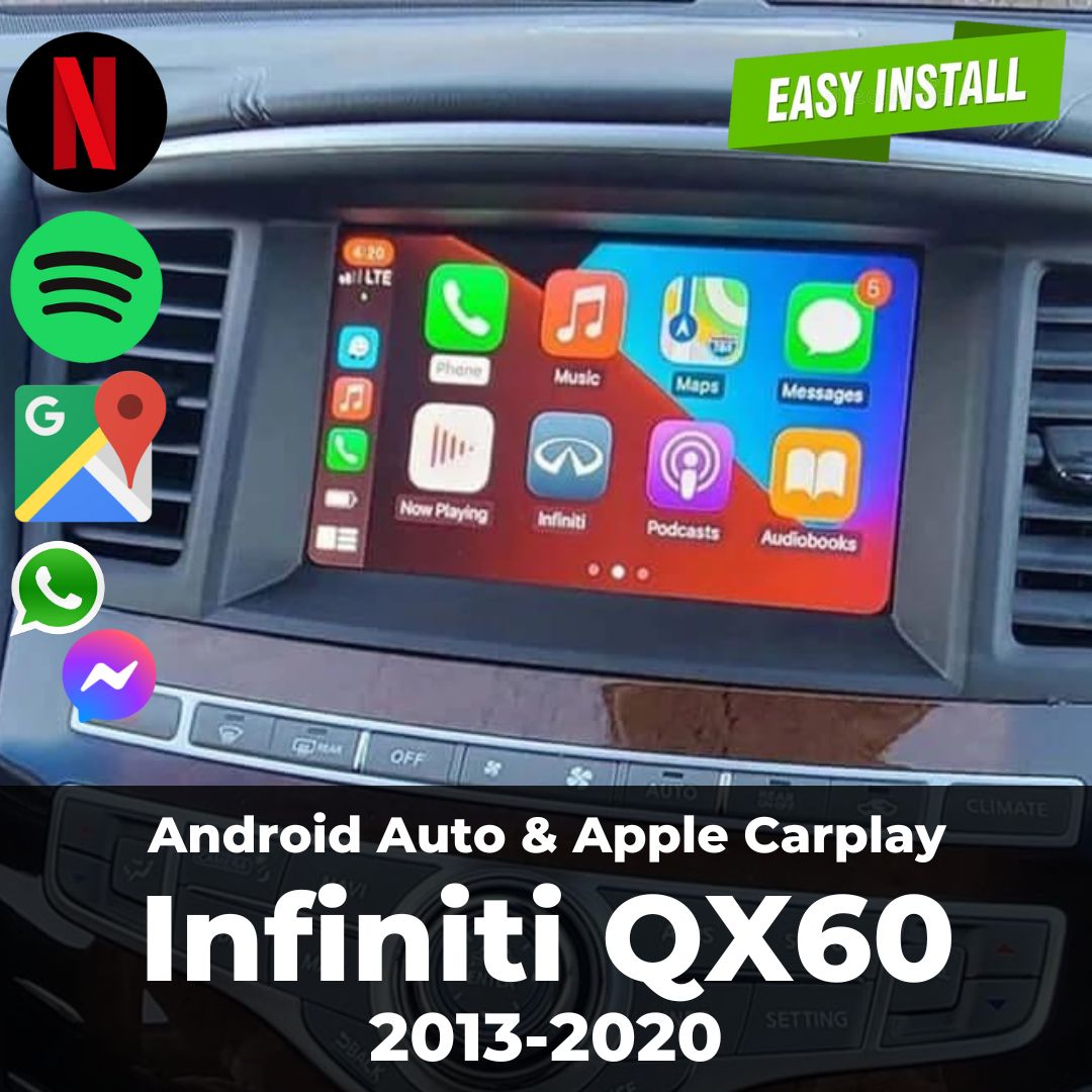 Infiniti QX60 Apple Carplay & Android Auto Module