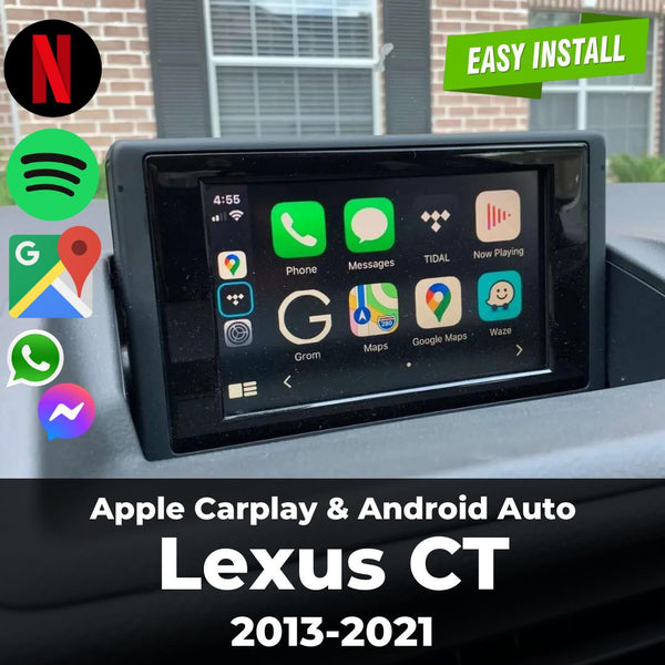 Kijima CarPlay Android Auto デバイス Lexus CT Apple CarPlay and Android Auto Upgrade Kit