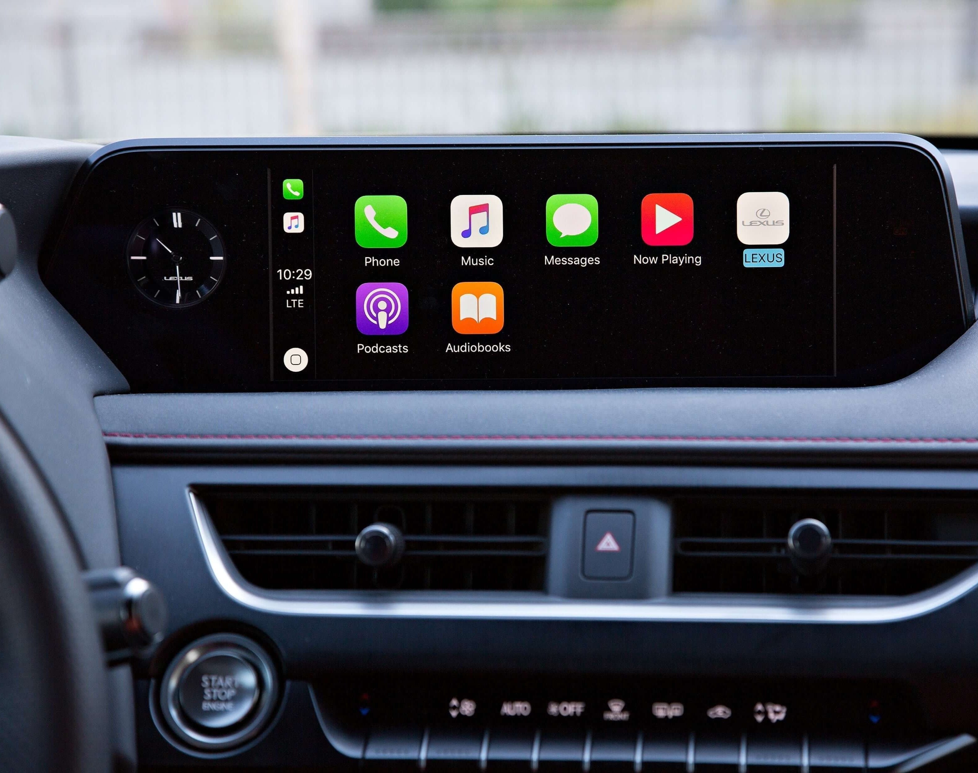 Lexus ES Apple Carplay & Android Auto Screen 