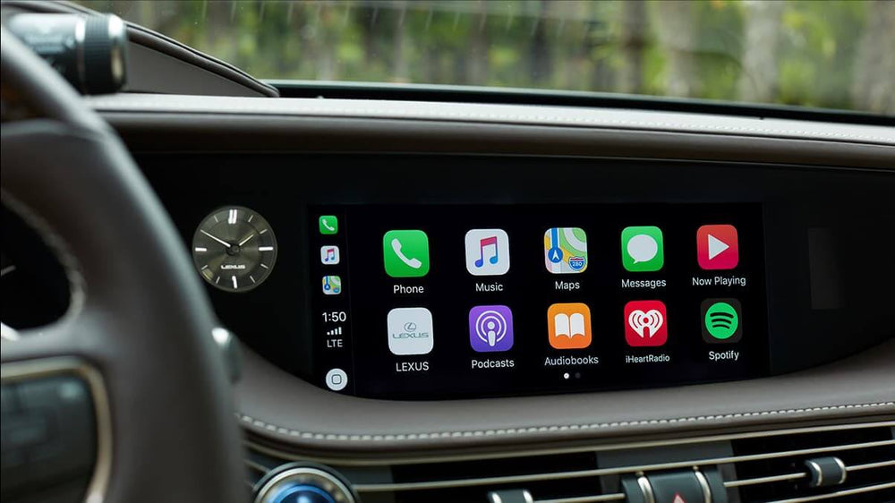 Installed Apple Carplay & Android Auto Screen on an Lexus ES