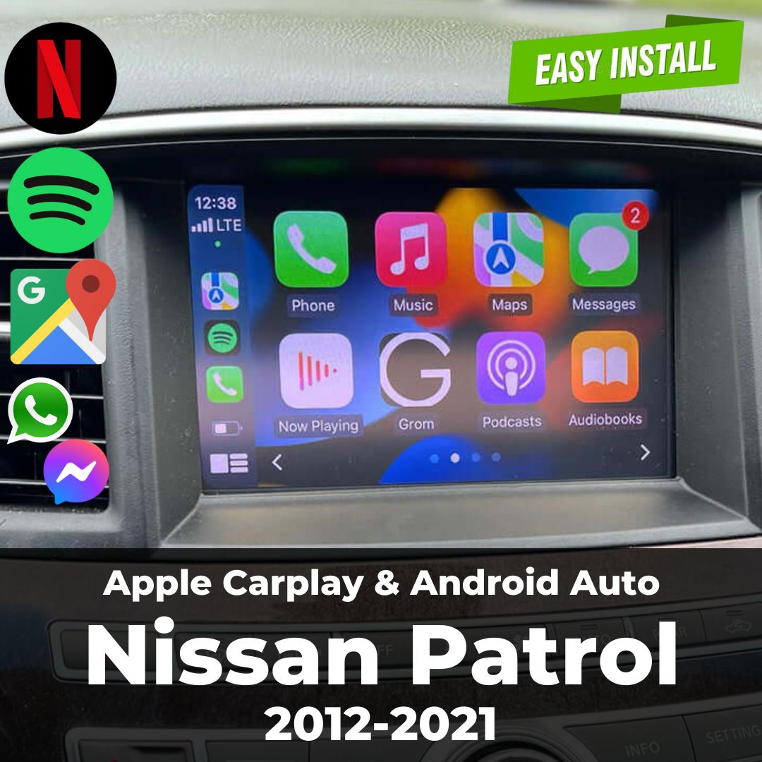 Nissan Patrol Apple Carplay & Android Auto Module