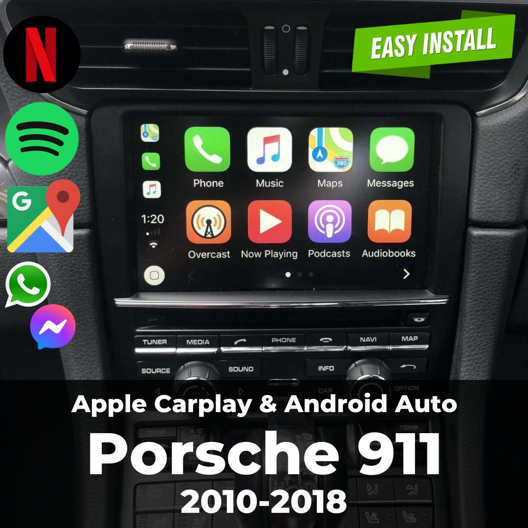 Porsche 911 Apple Carplay & Android Auto Module