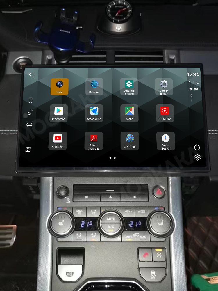 Installed Apple Carplay & Android Auto Screen on an Range Rover Evo