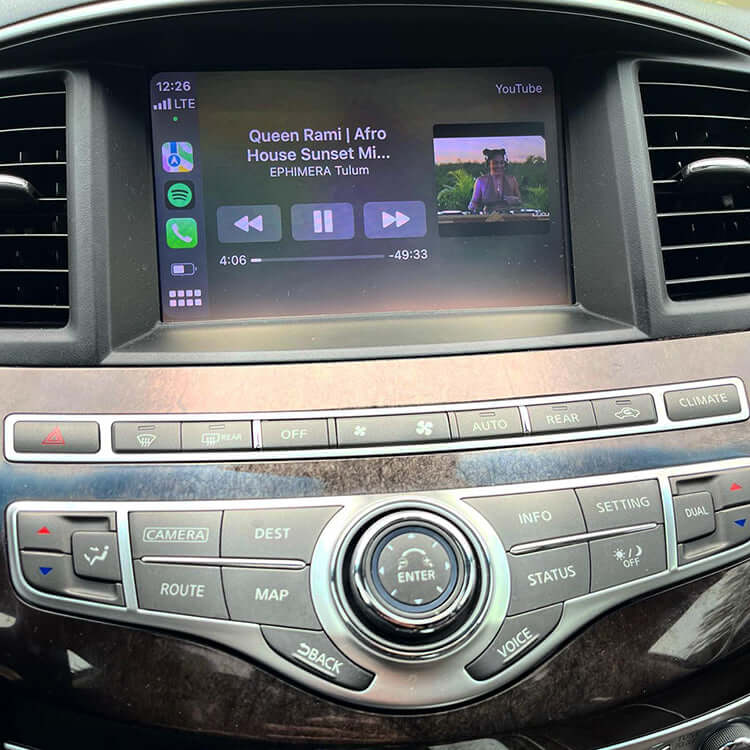 Installed Apple Carplay & Android Auto Module on an Nissan Patrol