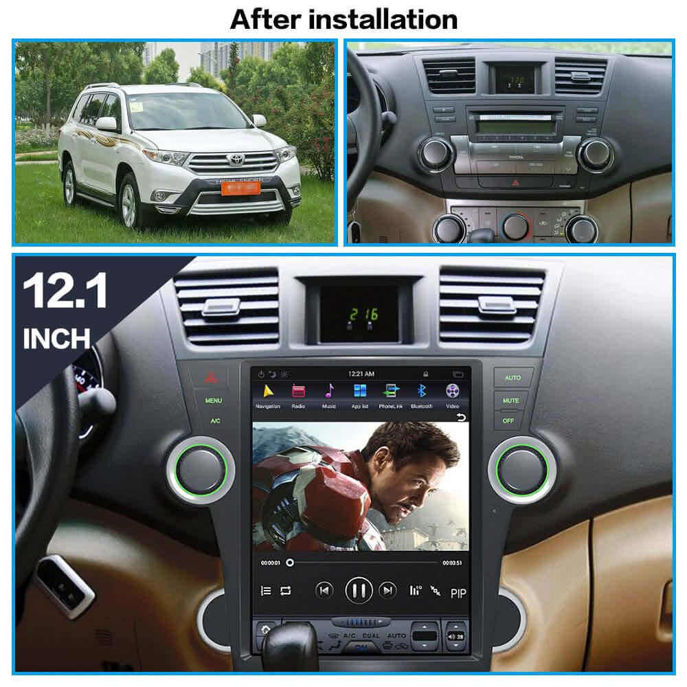 Tesla-style CarPlay Modules for Toyota | Merge Screens