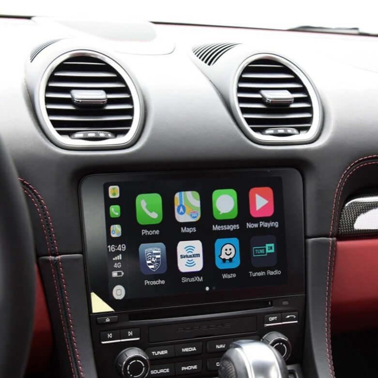 Installed Apple Carplay & Android Auto Module on an Porsche Cayman