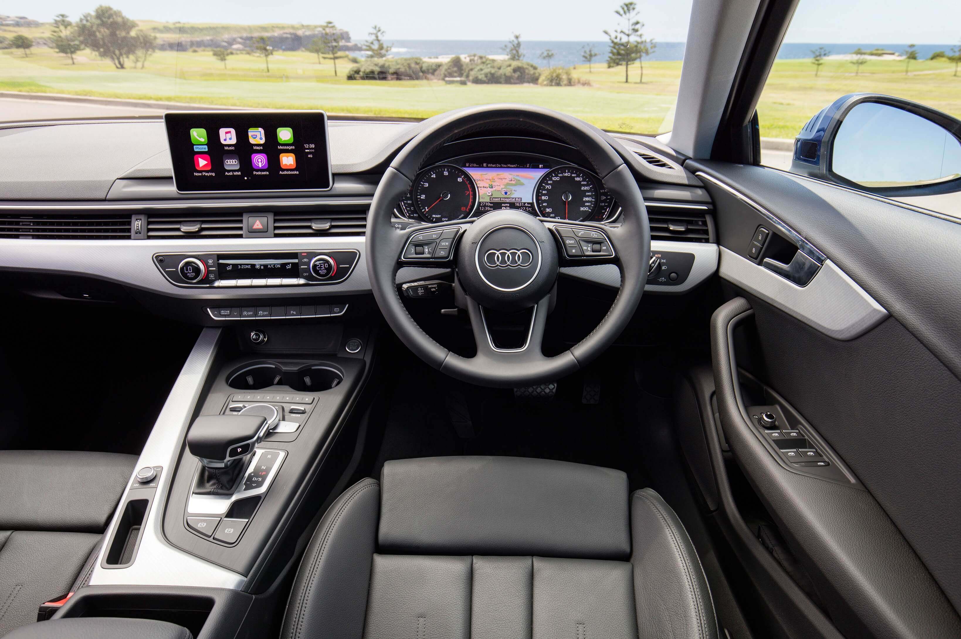 Installed Apple Carplay & Android Auto Screen on an Audi A4