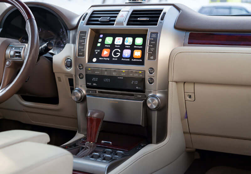 Installed Apple Carplay & Android Auto Module on an Lexus GX