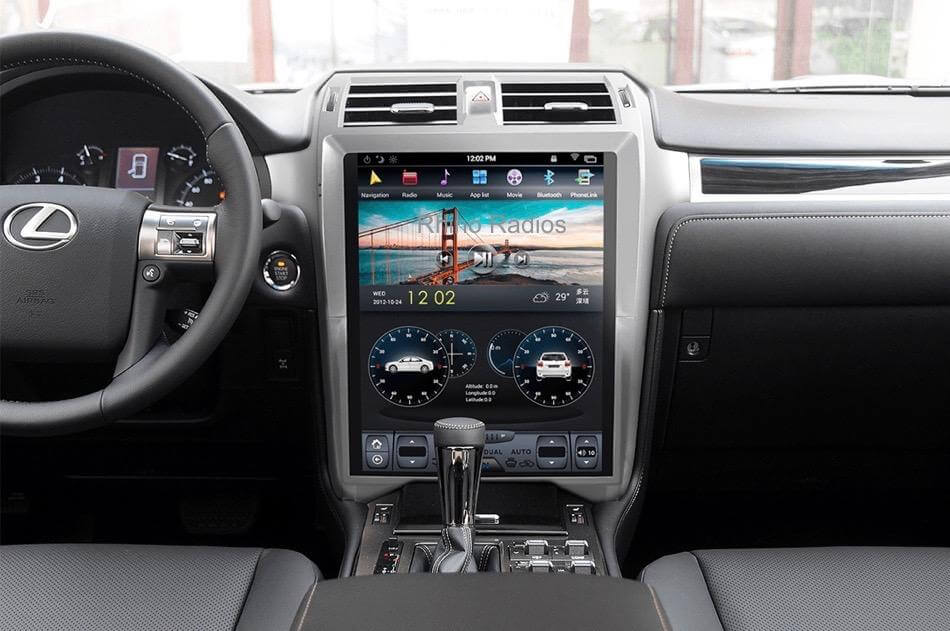 Installed Tesla-style Carplay Screen on Lexus GX