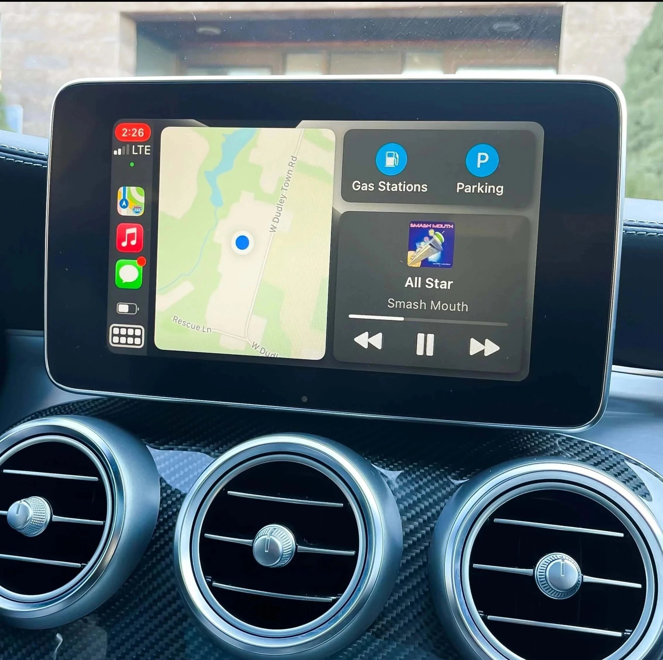 Installed Apple Carplay & Android Auto Module on an Mercedes B-Class