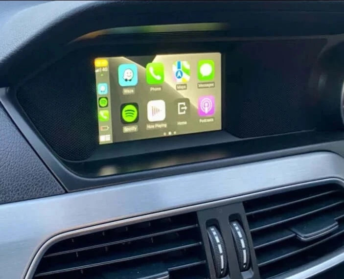 Installed Apple Carplay & Android Auto Module on an Mercedes GLK-Class