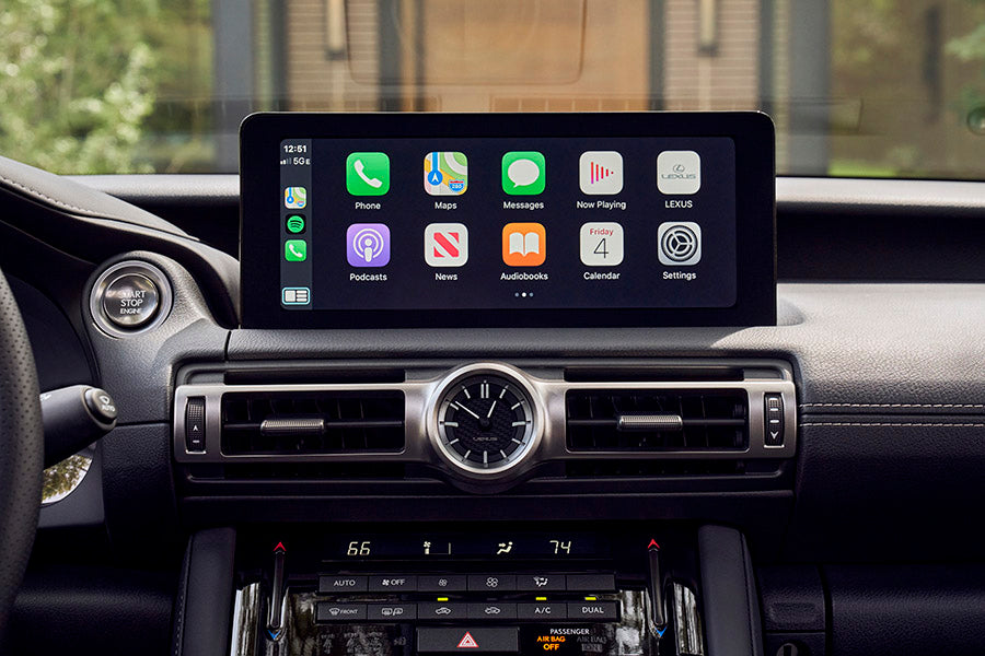 Installed Apple Carplay & Android Auto Screen on an Lexus IS