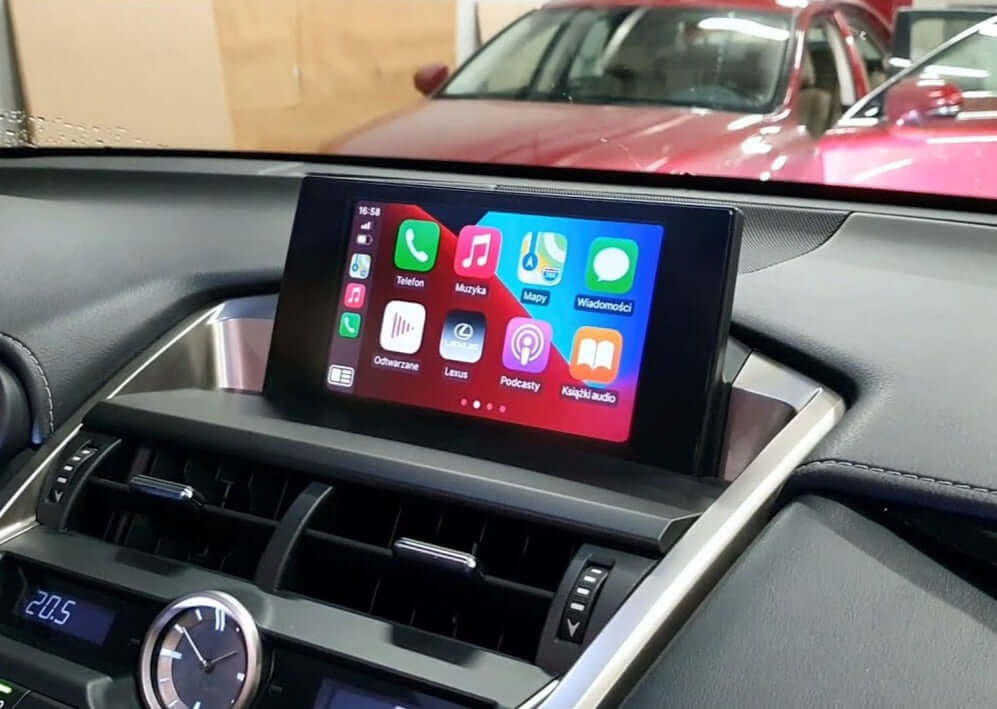 Installed Apple Carplay & Android Auto Module on an Lexus NX