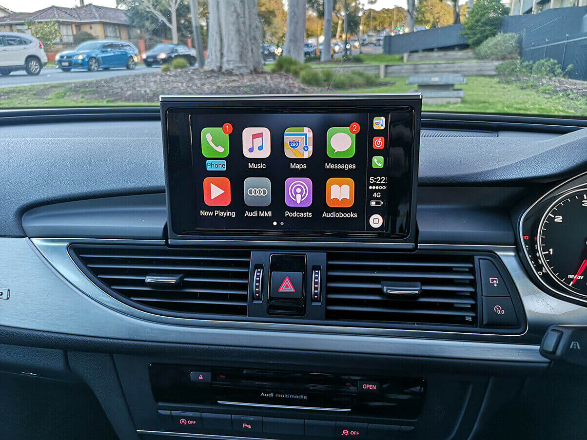 Installed Apple Carplay & Android Auto Module on an Audi Q3