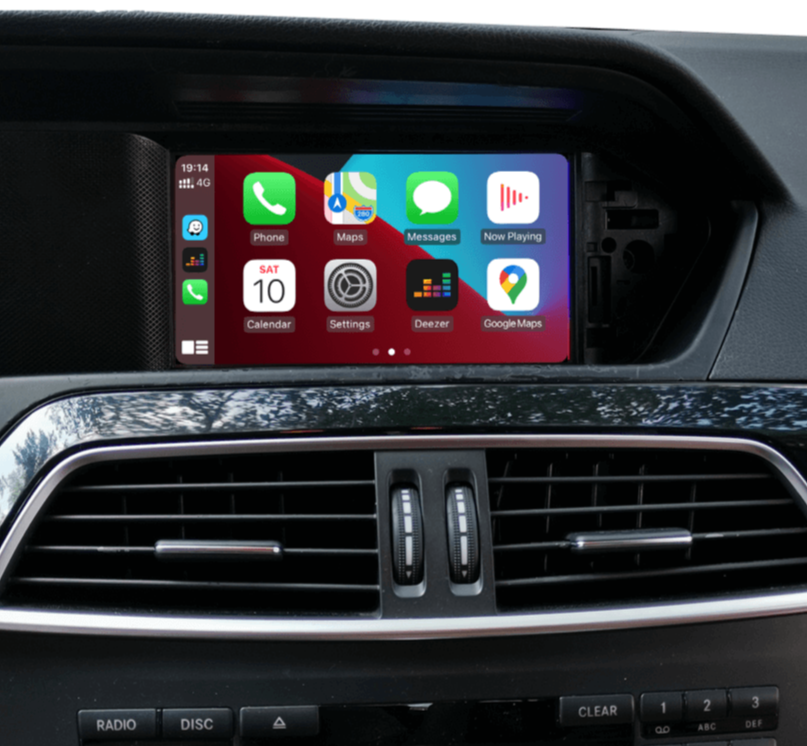 Installed Apple Carplay & Android Auto Module on an Mercedes GLK-Class