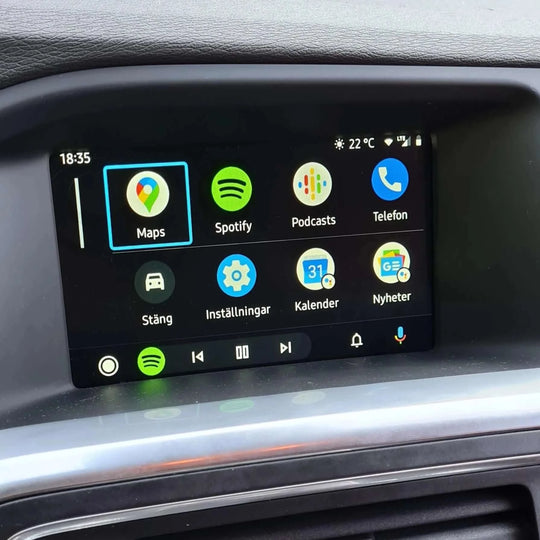 Installed Apple Carplay & Android Auto Module on an Volvo S60