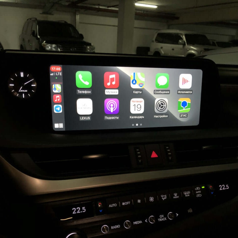 Installed Apple Carplay & Android Auto Module on an Lexus ES