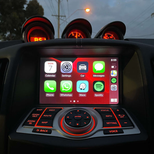 Installed Apple Carplay & Android Auto Module on an Nissan 370Z