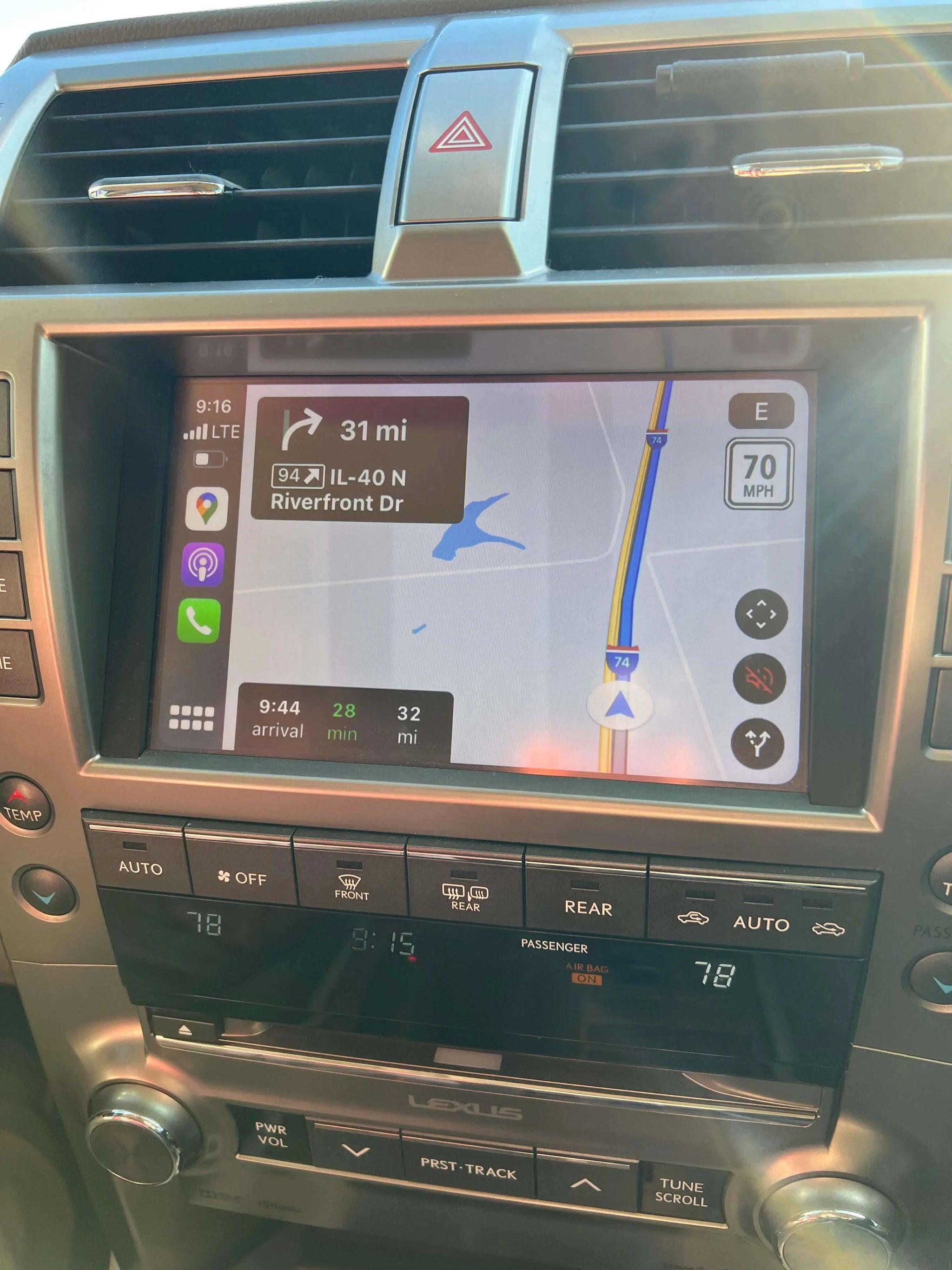 Installed Apple Carplay & Android Auto Module on an Lexus GX